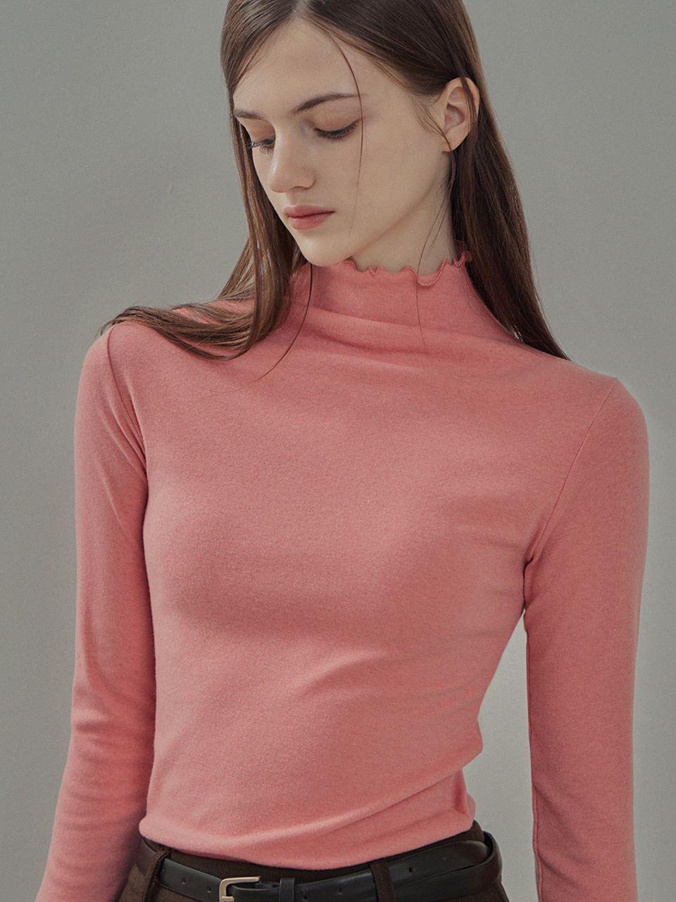 TWEE [TWEE] Siris wool turtleneck T-shirt