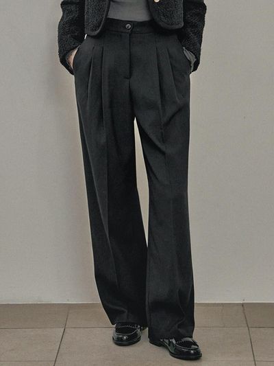 TWEE [TWEE] Tokai Bizo button slacks pants