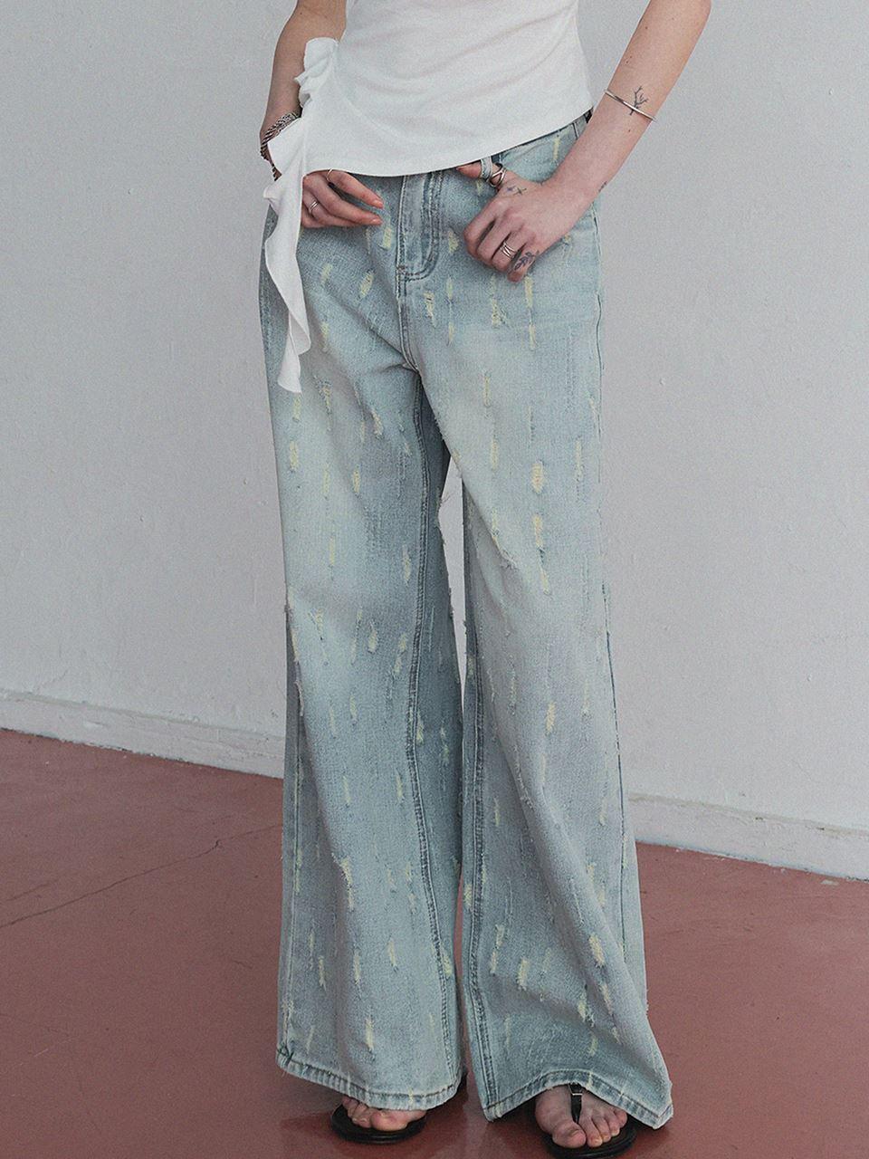 TWEE [TWEE][GROWHIDE] Hyphen Wide Denim
