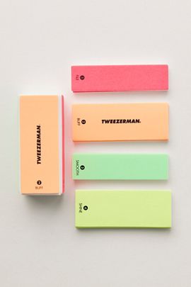 Tweezerman Tweezerman Neon File, Buff, Smooth & Shine Block