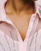 Twenty Two West Twenty Two West Mini Letter Necklace Green Medium - 2
