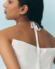 Twigs & Honey 3D Dahlia Silk Wrap Necklace - 5