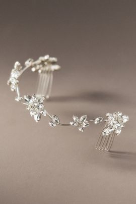 Twigs & Honey Crystal Pearl Burst Tiara
