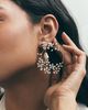Twigs & Honey Freshwater Pearl Hoop Earrings - 4