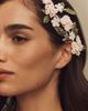 Twigs & Honey Hand-Beaded Floral Garden Comb - 2