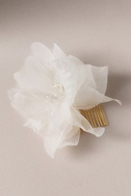 Twigs & Honey Iris Silk Bridal Hair Comb