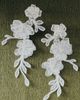 Twigs & Honey Silk Embroidered Drop Earrings - 1