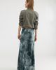 T.W.I.N. T. W.I. N. Burnout Mesh Ruched Skirt - 2
