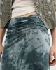 T.W.I.N. T. W.I. N. Burnout Mesh Ruched Skirt - 3