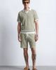 Twisted Tailor Twisted Tailor Albie Stripe Cotton Crochet Shorts - 5