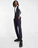 Twisted Tailor Twisted Tailor buscot suit vest in navy - 3