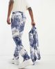 Twisted Tailor Twisted Tailor judd suit pants in white with blue ink floral print - 2