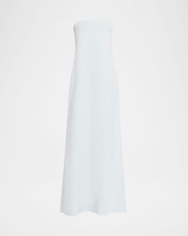 TWP Carolyn & apos;s Gown in Coated Viscose Linen