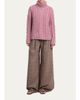 TWP Cashmere Turtleneck Cable-Knit Sweater - 2