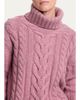 TWP Cashmere Turtleneck Cable-Knit Sweater - 5