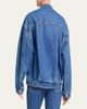 TWP Dawson Collarless Denim Jacket - 2
