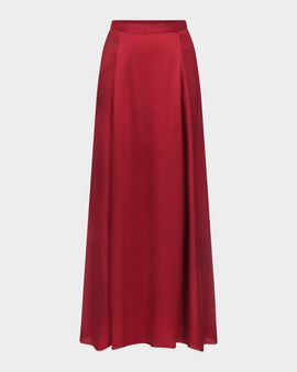 TWP Flowy Silk Maxi Skirt