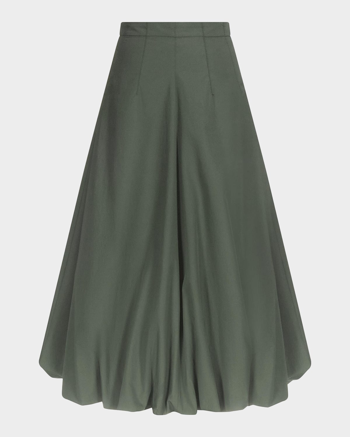 TWP Full Intentions Cotton Bubble Midi Skirt