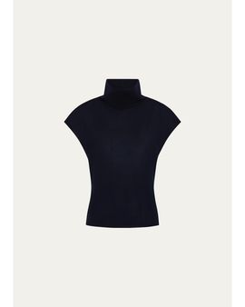 TWP Funnel Neck Sleeveless Top