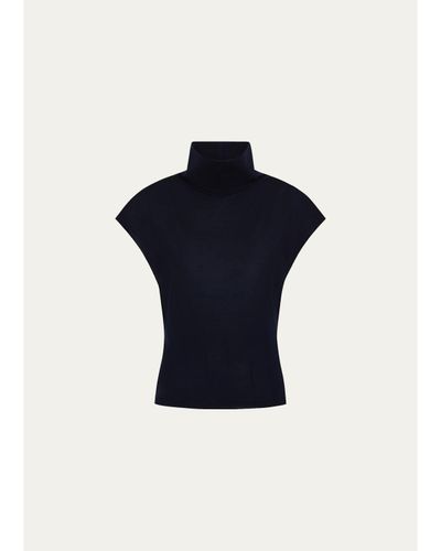 TWP Funnel Neck Sleeveless Top