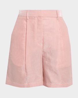 TWP Henry Pinstriped Shorts