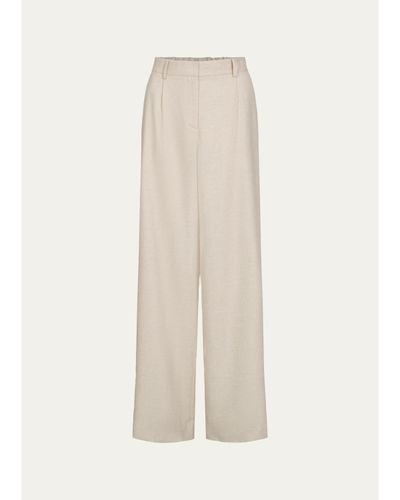 TWP Hudson St Cashmere-Blend Pants
