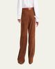 TWP Hudson St Suede Wide-Leg Pants - 3