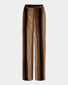 TWP Isla Striped Cotton Pants