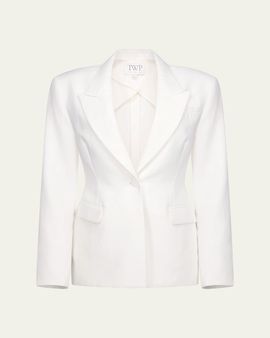 TWP Jasper Single-Breasted Linen Blazer