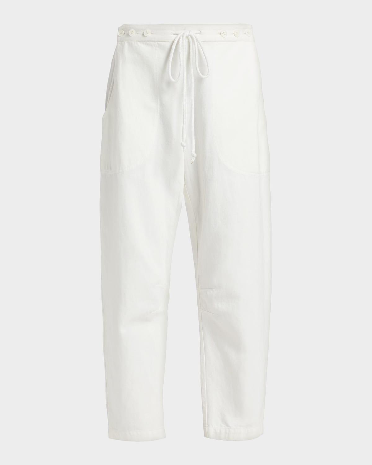 TWP Jetties Beach Drawstring Denim Pants