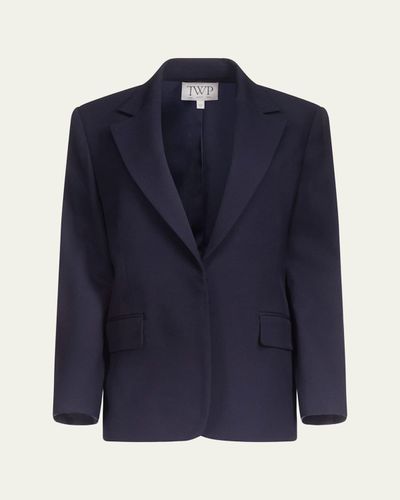TWP Jillian Single-Breasted Wool Blazer