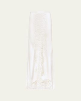 TWP Lace Silk Maxi Skirt