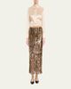 TWP Laurel Trapped Fringe Sequined Skirt - 2