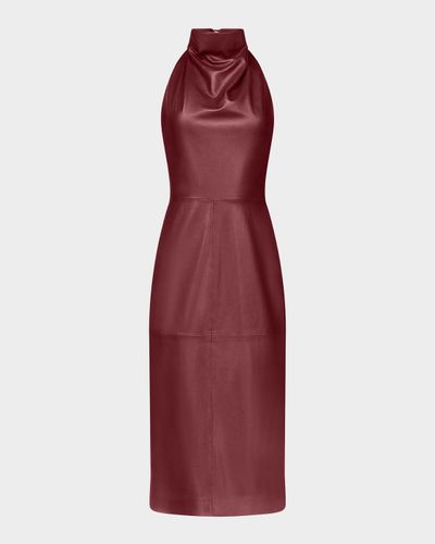 TWP Lola Leather Column Dress