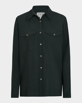 TWP Lone Rider Textured Shirt