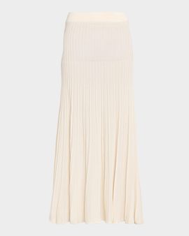 TWP Ribbed Maxi Skirt