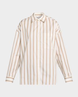 TWP Something Borrowed Striped Shirt
