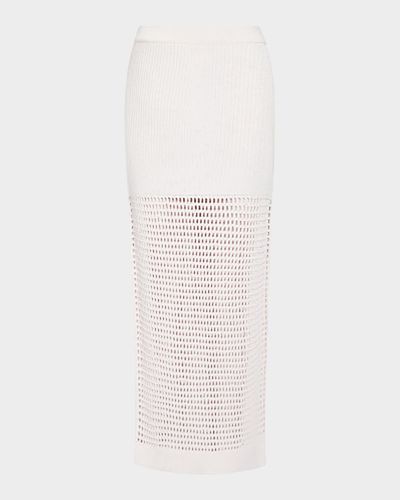 TWP The Loophole Silk-Blend Maxi Skirt