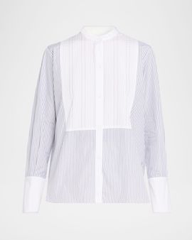 TWP The Night Before Striped Cotton Top