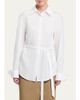TWP The Night We Met Belted Button-Front Shirt - 4