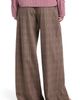 TWP TWP Avery Plaid Wide Leg Wool Blend Pants - 2