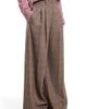 TWP TWP Avery Plaid Wide Leg Wool Blend Pants - 3