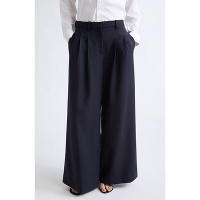 TWP TWP Avery Stretch Wool Career Pants