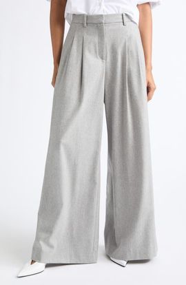 TWP TWP Avery Wide Leg Cotton Pants