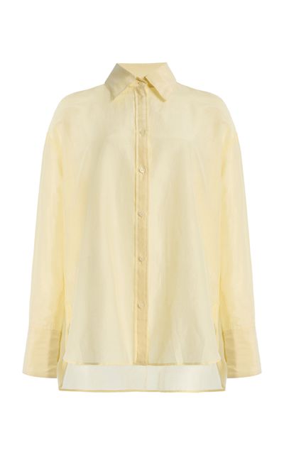 TWP TWP Big Joe Oversized CottonSilk Shirt