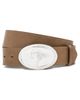 TWP TWP Buckle Bunny Belt Mink/Antique Silver - 1