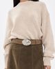 TWP TWP Buckle Bunny Belt Mink/Antique Silver - 3