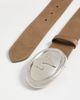 TWP TWP Buckle Bunny Belt Mink/Antique Silver - 5