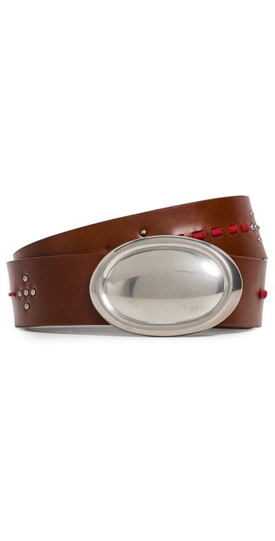TWP TWP Buckle Bunny Stitch Belt Luggage