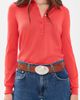 TWP TWP Buckle Bunny Stitch Belt Luggage - 3